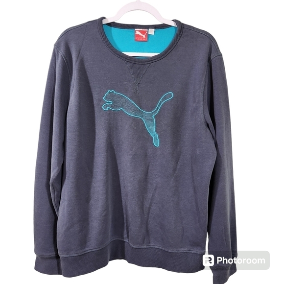 PUMA Sweatshirt Grey, sz  M - Picture 1 of 7
